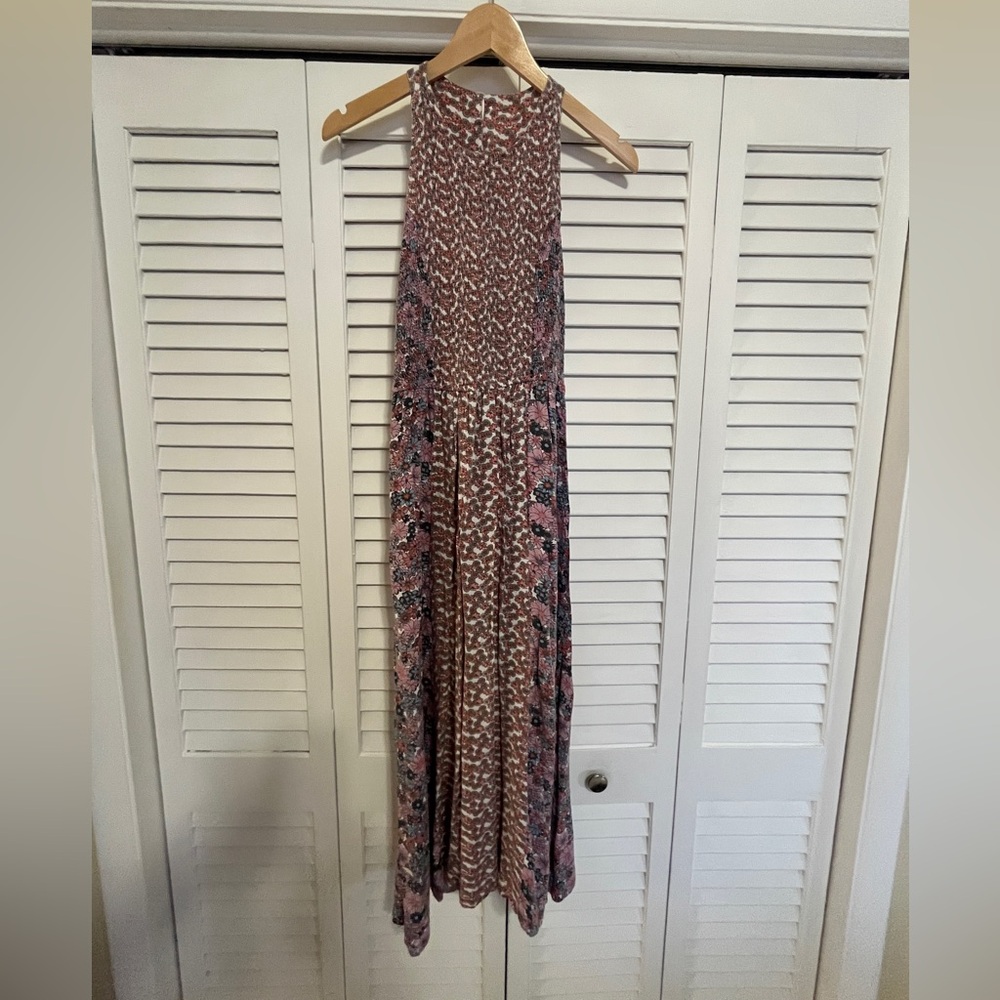 Elegant Multicolor Maxi Dress